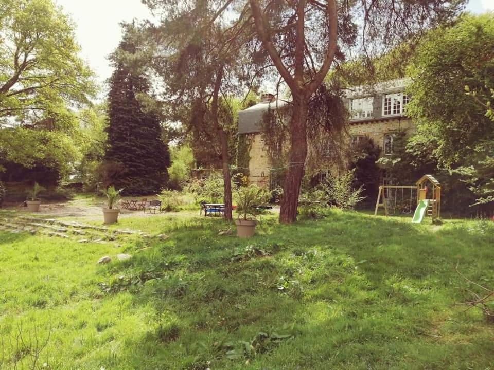 Manoir Du Tertre Au Coeur De La Foret De Broceliande Hotel แปงปง ภายนอก รูปภาพ